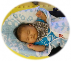 今日のオネンネさん❤