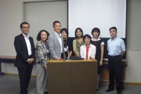 説明会も無事に終わって、ホッとするスタッフ！　このご縁を大切にしたいと思いました。