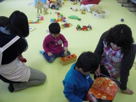 絵本を読んでもらったよ♪