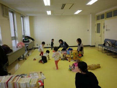 午後はグルグルみんなでかけっこ