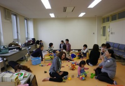 11時過ぎ…メリッサ先生や学生Yくんの姿も…