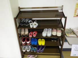 これでくつ置き場もスッキリ！