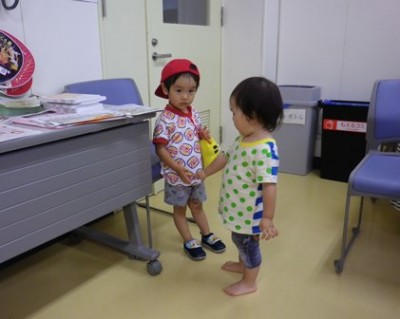 見送り 「また来週ね♪」