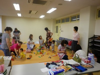 NPプログラムが終わって、ママたちが帰ってきました♪