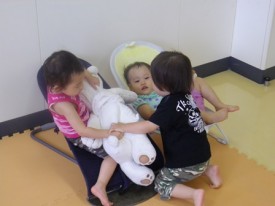 男子も仲間入り!ボクも、ボクも♪