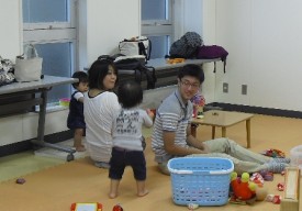 ボクもお手玉やる！