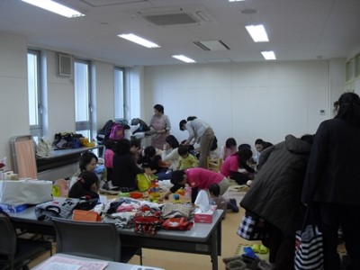 ぞくぞく集合!親子さんもシッターさんも♪