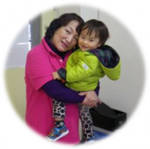 帰る前に抱っこで、デレデレの沼田さん❤