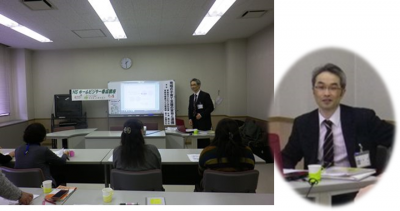 地域の子育て支援の実態と連携(講師は松島さん)