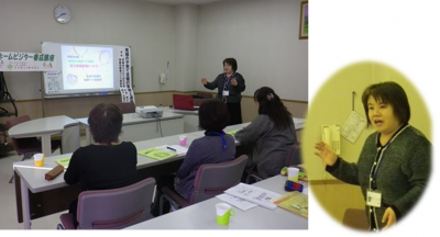 母子保健事業について(講師は樋口さん)