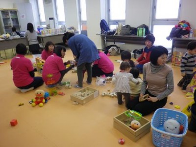 今日は“不定期スタッフ”も来てくれたので、ピンクのポロシャツがいっぱい❤