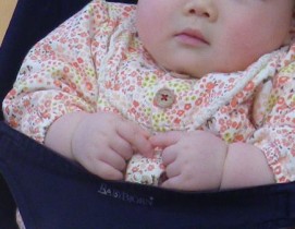 おててにズームイン！　かわいい❤