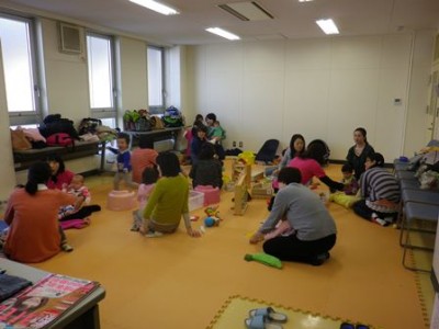 今日は午前からたくさん遊びに来てくれました！