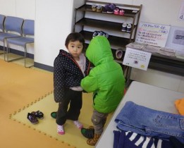 大きくなって、お友達のお世話もしてくれます