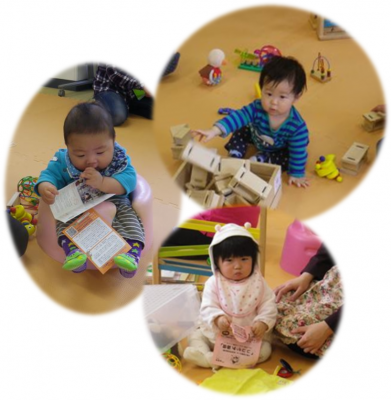 昼すぎに来たチビちゃんたち♪