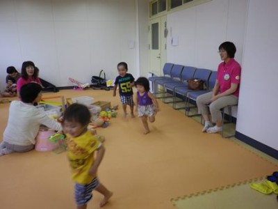 今日もはじまりましたね！ぐるぐるランニング