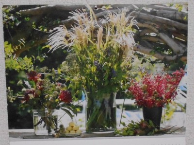 お花のカレンダーはススキがメイン