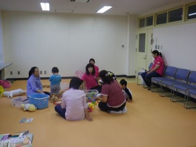 朝のうち…こじんまり…