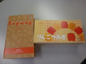 青森県産の木のおもちゃをお試しで遊ばせてくれました♪