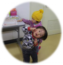 帰り支度の二人、また来週ね~(^.^)/~~~