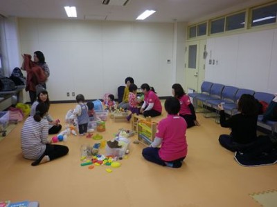 朝、だんだん集まってきましたよ♪