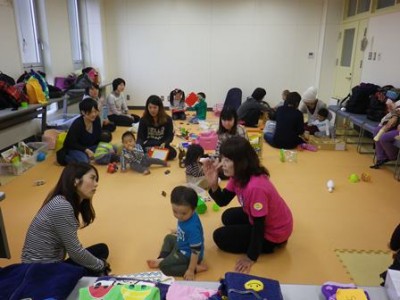 午後、またにぎやかになりました