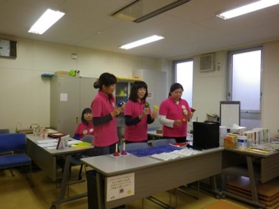 ハンドベルでクリスマスソングをやりま~す!