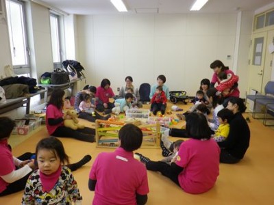 “ドアがひらきます”の次は“ボールがぽんぽん”