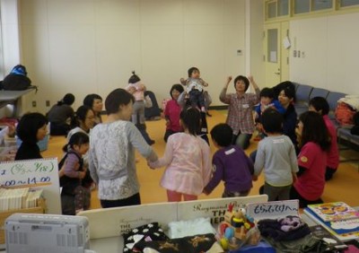 赤ちゃんはママと一緒に