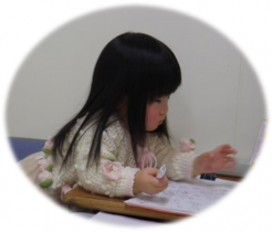 わたしもお絵かき♪