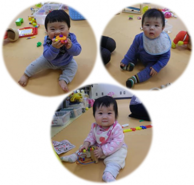 こちらの3人もみんな8ヶ月仲間❤