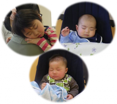 おねんねさんたち・午後の部