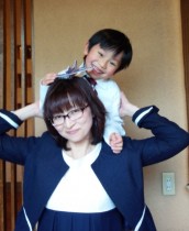 可愛い笑顔は昔と同じ！