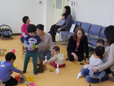 メリッサ先生も遊びに来てくれて…