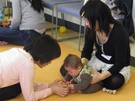 見られていた赤ちゃんは、こちらのAちゃん