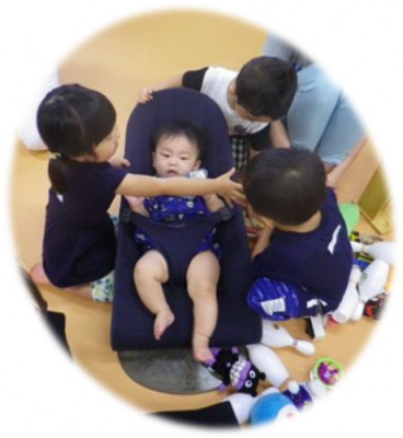 赤ちゃんをかわいがりたくて仕方ないみなさま