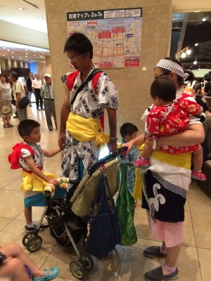 パパさんも参加してくれてうれしい♪