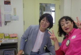 前・保健大学教授の中村先生が寄ってくれました♪