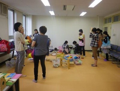 託児してくれる「ひよこちゃん」のメンバーさんも