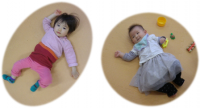 寝てるところを撮られた二人♪