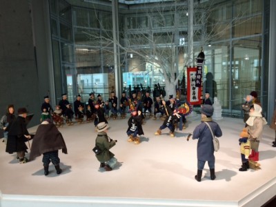 フィギュアで再現・八戸えんぶり