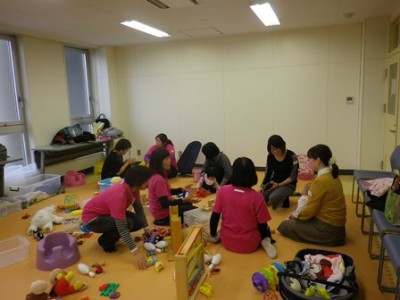 昼すぎからもチラホラお客様♪