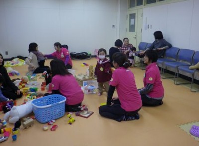 スタッフも一緒にのんびりまったり