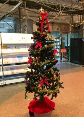 社会教育センターのクリスマス・ツリー