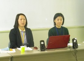 子どもしあわせ課の渡邉さんと鷹幸さん